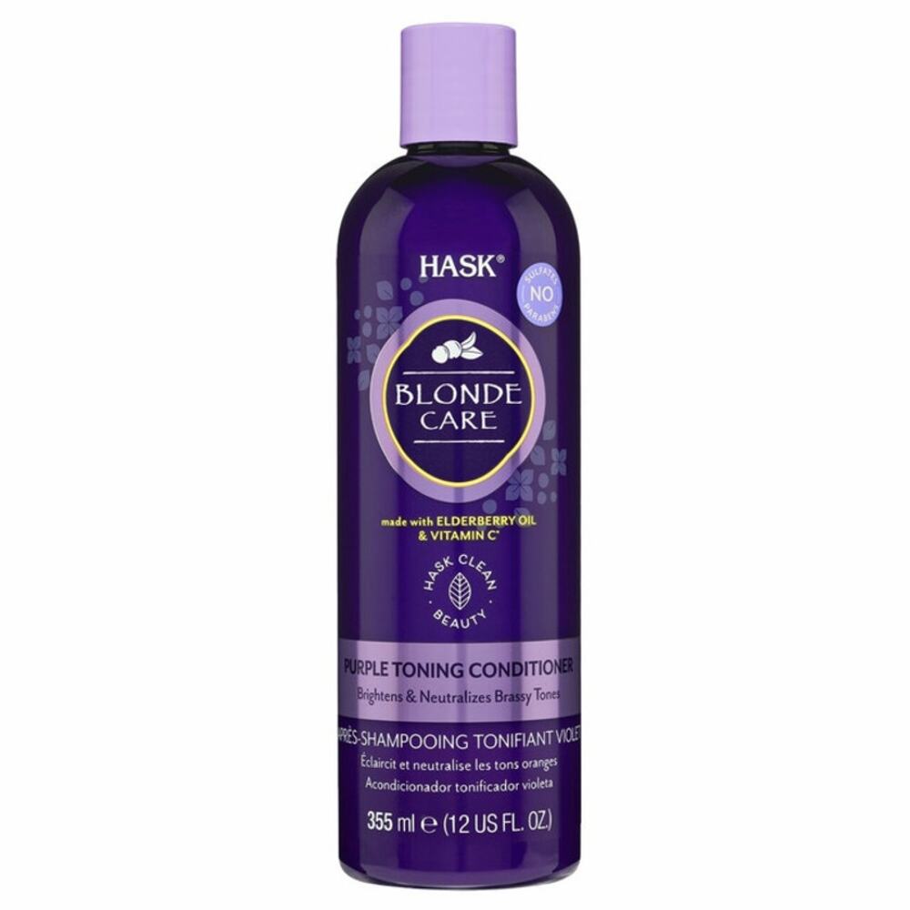 ⭐PICK 3/$15 HASK Purple Toning Shampoo 12oz